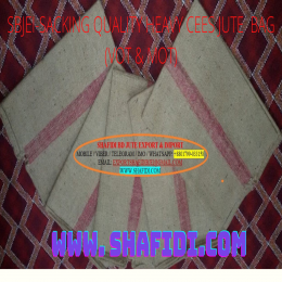 HEAVY CEES JUTE  BAG